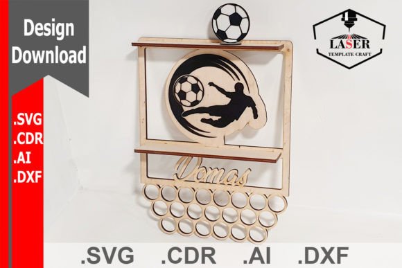 Award Medal Holder & Laser Cutting Files