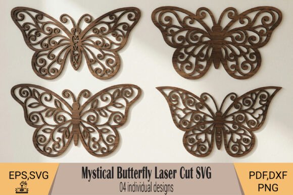 Mystical Butterfly Laser Cut: Elevate Your Decor Projects